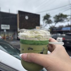 Coconut cloud matcha