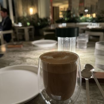 Le Jardinier - Cappuccino for palate cleansing - French Near Me - New York, New York
