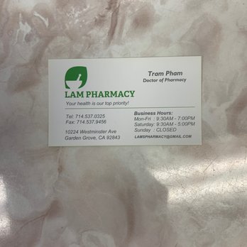 Lam Pharmacy - Pharmacy Near Me - Garden Grove, California Lam Pharmacy - Pharmacy Near Me - Garden Grove, California
