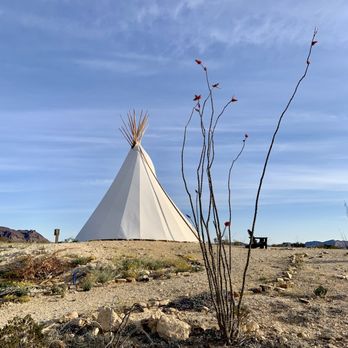 Basecamp Terlingua - Tipi - Vacation Rentals Near Me - Terlingua, Texas
