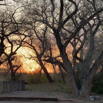 Abiquiu Inn - Sunrise from the door of my room. - Hotels Near Me - Abiquiu, New Mexico