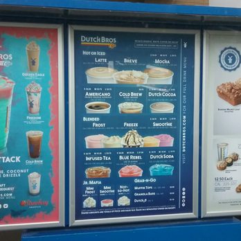 Dutch Bros Coffee - Not too many options on the menu, makes things easy - Coffee & Tea Near Me - Chandler, Arizona