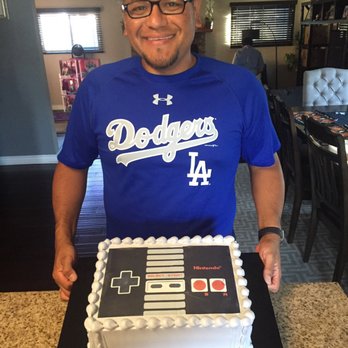 LB Cake Stop - Very cool Nintendo cake; Pineapple flavor with fresh pineapple filling - Bakeries Near Me - Baldwin Park, California LB Cake Stop - Very cool Nintendo cake; Pineapple flavor with fresh pineapple filling - Bakeries Near Me - Baldwin Park, California