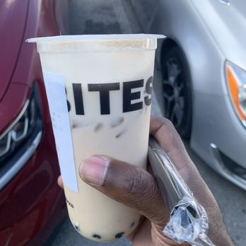 Boba & Bites - Horchata Milk Tea w/ tapioca pearls - Bubble Tea Near Me - Nashville, Tennessee