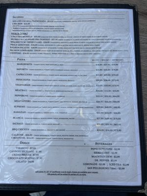 Menu photo 1 Pizza A Metro Phoenix, AZ