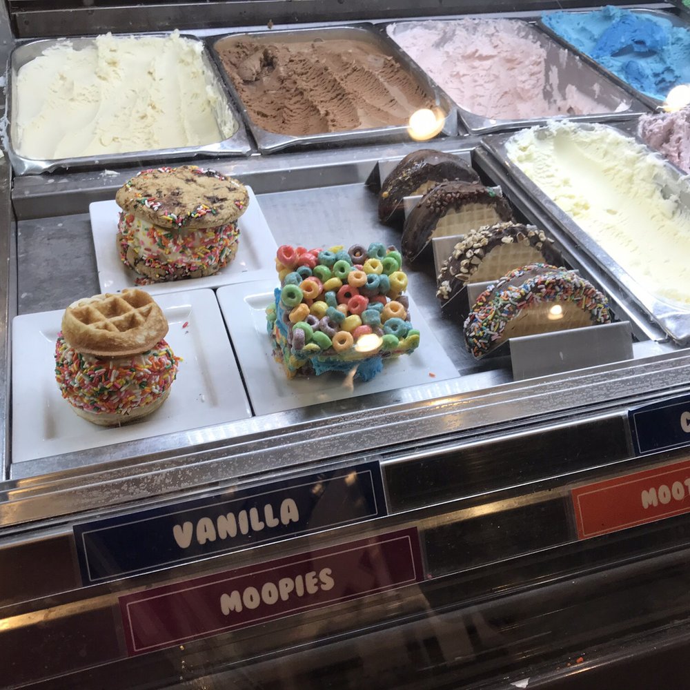 MooTime Creamery - Some of the ice cream flavors and examples of the unique ice cream creations. - Ice Cream & Frozen Yogurt Near Me - Coronado, California MooTime Creamery - Some of the ice cream flavors and examples of the unique ice cream creations. - Ice Cream & Frozen Yogurt Near Me - Coronado, California