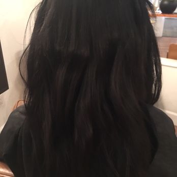 MANE Salon - Before and after balayage by Lindsey@ManeSalon Redlands - Hair Salons Near Me - Redlands, California