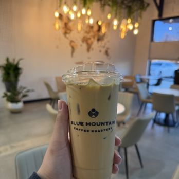 Blue Mountain Coffee Roasters - Iced Dutch Latte - Coffee & Tea Near Me - Suwanee, Georgia Blue Mountain Coffee Roasters - Iced Dutch Latte - Coffee & Tea Near Me - Suwanee, Georgia