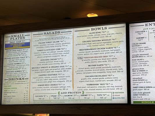 Menu photo 3 Flower Child Del Mar, CA
