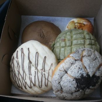 Pan Pan - matcha, oreo, coffee (?), and nutella (?) bun - Bakeries Near Me - Pantego, Texas Pan Pan - matcha, oreo, coffee (?), and nutella (?) bun - Bakeries Near Me - Pantego, Texas