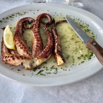 Hellas Restaurant - Grilled octopus - Bakeries Near Me - Tarpon Springs, Florida