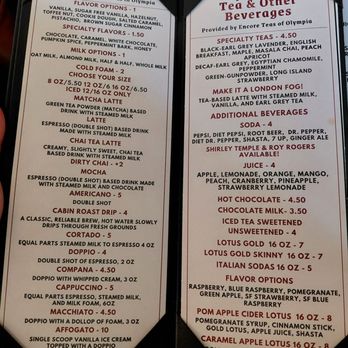 The Leaning Maple - Coffee/tea/specialty drinks menu - Coffee & Tea Near Me - Olympia, Washington The Leaning Maple - Coffee/tea/specialty drinks menu - Coffee & Tea Near Me - Olympia, Washington