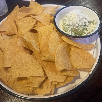 Santo Patio - Chips with guac - Mexican Near Me - Del Valle, Texas