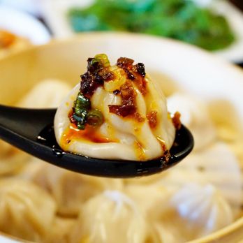 Tiger Noodle House - Soup Dumpling (with hot chili from spicy dumplings) - Chinese Near Me - Katy, Texas Tiger Noodle House - Soup Dumpling (with hot chili from spicy dumplings) - Chinese Near Me - Katy, Texas