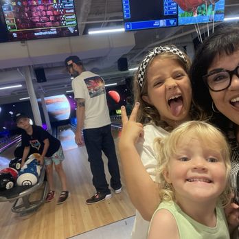 Level Up Bowl & Bistro - Me and the kiddos bowling - Bowling Near Me - Rolling Hills Estates, California