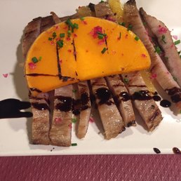 Pork with pumpkin and pineapple relish - divine! Adventurous and well balanced dish Pork with pumpkin and pineapple relish - divine! Adventurous and well balanced dish