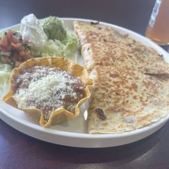 Tacos Vs Pizza - Deluxe Quesadillas Al Pastor with Beans - Salad Near Me - Orlando, Florida Tacos Vs Pizza - Deluxe Quesadillas Al Pastor with Beans - Salad Near Me - Orlando, Florida