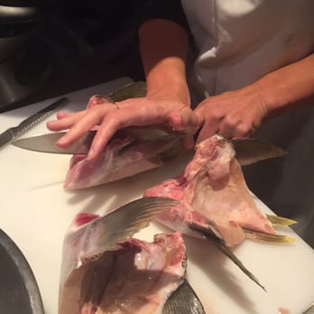 Sydney Seafood School - After you've watched the chef demo it's time to put it into practice. - Cooking Schools Near Me - Pyrmont, NSW