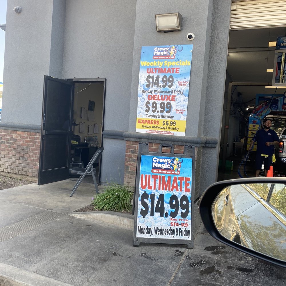 Crews Magic Hand Car Wash - Car Wash Near Me - Fresno, California Crews Magic Hand Car Wash - Car Wash Near Me - Fresno, California
