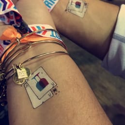Cute temporary tattoos so sad that it rubbed off so quickly :/ Cute temporary tattoos so sad that it rubbed off so quickly :/