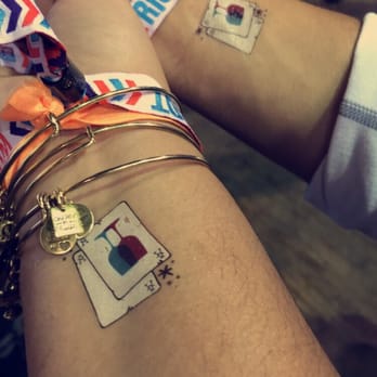 Second Glass Wine Riot - Cute temporary tattoos so sad that it rubbed off so quickly :/ - Festivals Near Me - New York, New York Second Glass Wine Riot - Cute temporary tattoos so sad that it rubbed off so quickly :/ - Festivals Near Me - New York, New York