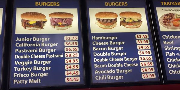 Menu photo 6 Mission Burgers Riverside, CA
