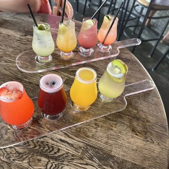 The Lola - Margarita and mimosa flights. - Cocktail Bars Near Me - Glendale, Arizona The Lola - Margarita and mimosa flights. - Cocktail Bars Near Me - Glendale, Arizona
