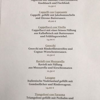 Vivaldi Ristorante - Pasta menu - Italian Near Me - Braunschweig, NI