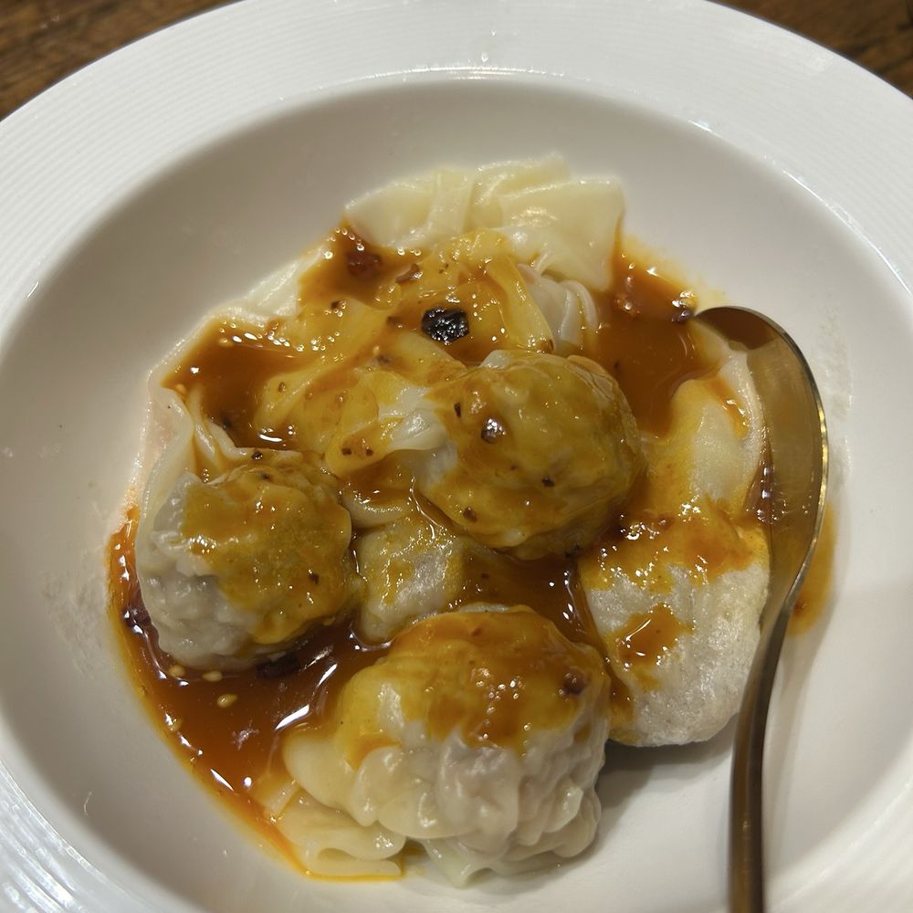 Wok Up - Wontons with chili oil sauce - Hong Kong Style Cafe Near Me - San Francisco, California Wok Up - Wontons with chili oil sauce - Hong Kong Style Cafe Near Me - San Francisco, California