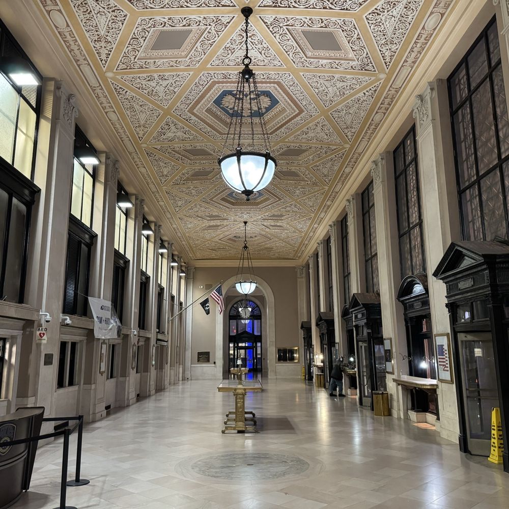 US Post Office - Main corridor inside - Post Offices Near Me - New York, New York US Post Office - Main corridor inside - Post Offices Near Me - New York, New York
