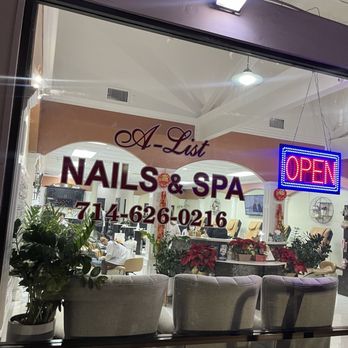A-List Nails Spa - This is the place that messed my nails up - Nail Salons Near Me - Fullerton, California