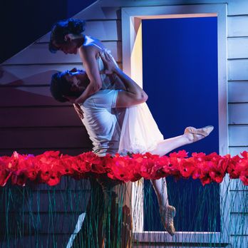 Wonderbound - Wonderbound's Nathan Mariano and Azelle Chang in Garrett Ammon's Agent Romeo ballet. Photo by Amanda Tipton, 2025. - Performing Arts Near Me - Denver, Colorado Wonderbound - Wonderbound's Nathan Mariano and Azelle Chang in Garrett Ammon's Agent Romeo ballet. Photo by Amanda Tipton, 2025. - Performing Arts Near Me - Denver, Colorado