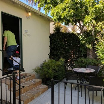 The Eagle Inn - Courtyard outside of our room - Hotels Near Me - Santa Barbara, California