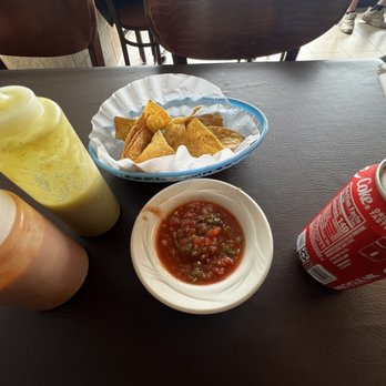 Marias Tacos - salsa, chips and condiments - Mexican Near Me - Oak Forest, Illinois