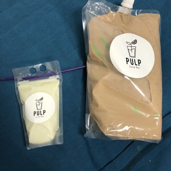 Pulp Juice Bar - Size comparison - Juice Bars & Smoothies Near Me - Orange, California