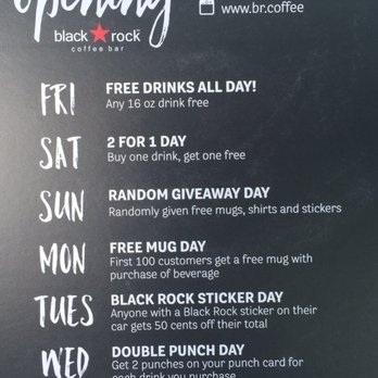 Black Rock Coffee Bar - Grand opening - Coffee & Tea Near Me - Meridian, Idaho