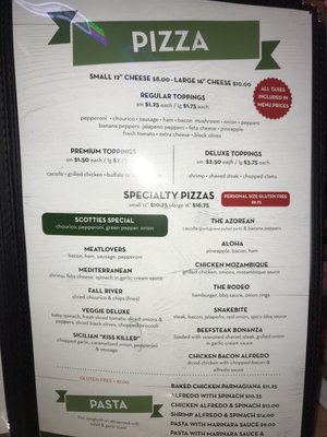 Menu photo 4 Scotties Pub Fall River, MA