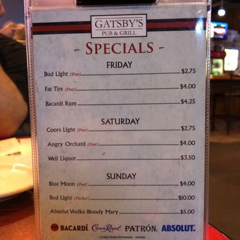 Gatsby's - Pubs Near Me - Indianapolis, Indiana Gatsby's - Pubs Near Me - Indianapolis, Indiana