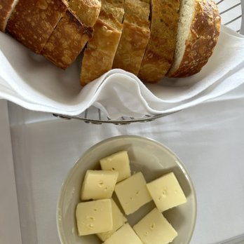 The Spinnaker - Sourdough French Bread and butter. - Breakfast & Brunch Near Me - Sausalito, California The Spinnaker - Sourdough French Bread and butter. - Breakfast & Brunch Near Me - Sausalito, California