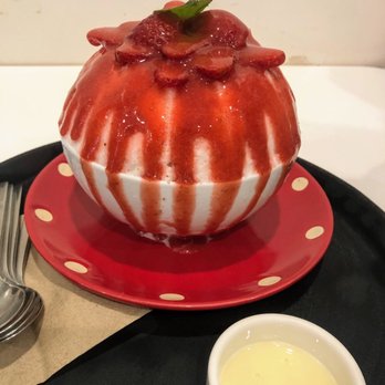 Anko - Strawberry Bingsoo - Desserts Near Me - Los Angeles, California Anko - Strawberry Bingsoo - Desserts Near Me - Los Angeles, California