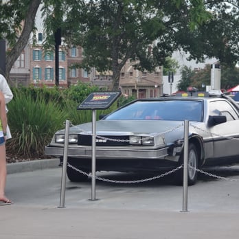 Universal Studios Florida - Delorean - Amusement Parks Near Me - Orlando, Florida