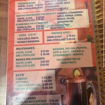 Tropi Tacos - Menu - Tacos Near Me - Tulum, ROO Tropi Tacos - Menu - Tacos Near Me - Tulum, ROO