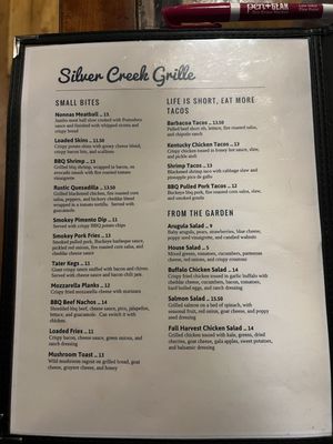 Menu photo 2 Silver Creek Grille Aurora, OH Menu photo 2 Silver Creek Grille Aurora, OH