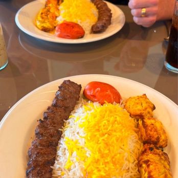 Aria Restaurant - Beef & Chicken Combo lunch - Persian/Iranian Near Me - San Marcos, California