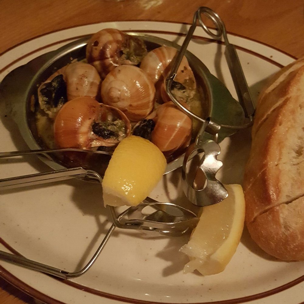 Robert’s Roadhouse - Escargot, the bread was sooooo yummy - Seafood Near Me - Wilmington, Vermont Robert’s Roadhouse - Escargot, the bread was sooooo yummy - Seafood Near Me - Wilmington, Vermont