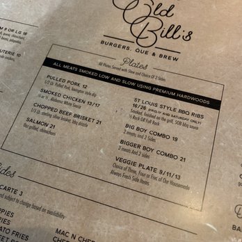 Sweet Old Bill's - Menu - Burgers Near Me - High Point, North Carolina Sweet Old Bill's - Menu - Burgers Near Me - High Point, North Carolina