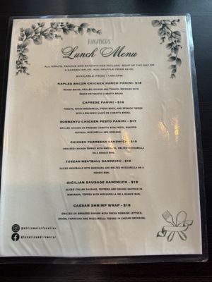Menu photo 1 FANATICO Whitewater, WI