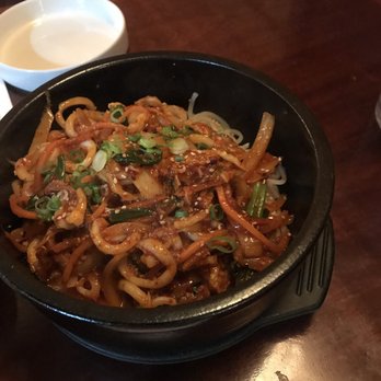 Insa - Squid noodles - Korean Near Me - Brooklyn, New York Insa - Squid noodles - Korean Near Me - Brooklyn, New York
