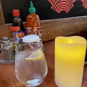 Laan Thai Restaurant - Complementary lemon water - Thai Near Me - Ogden, Utah