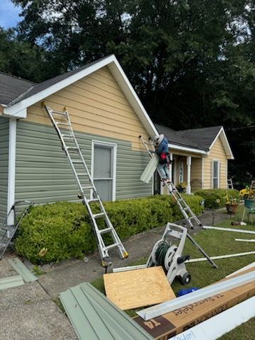 Slide of O&V Roofing